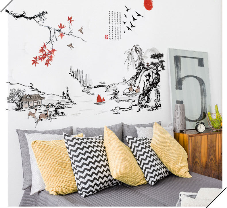 Living Room Bedroom Background Wall Decoration Stickers
