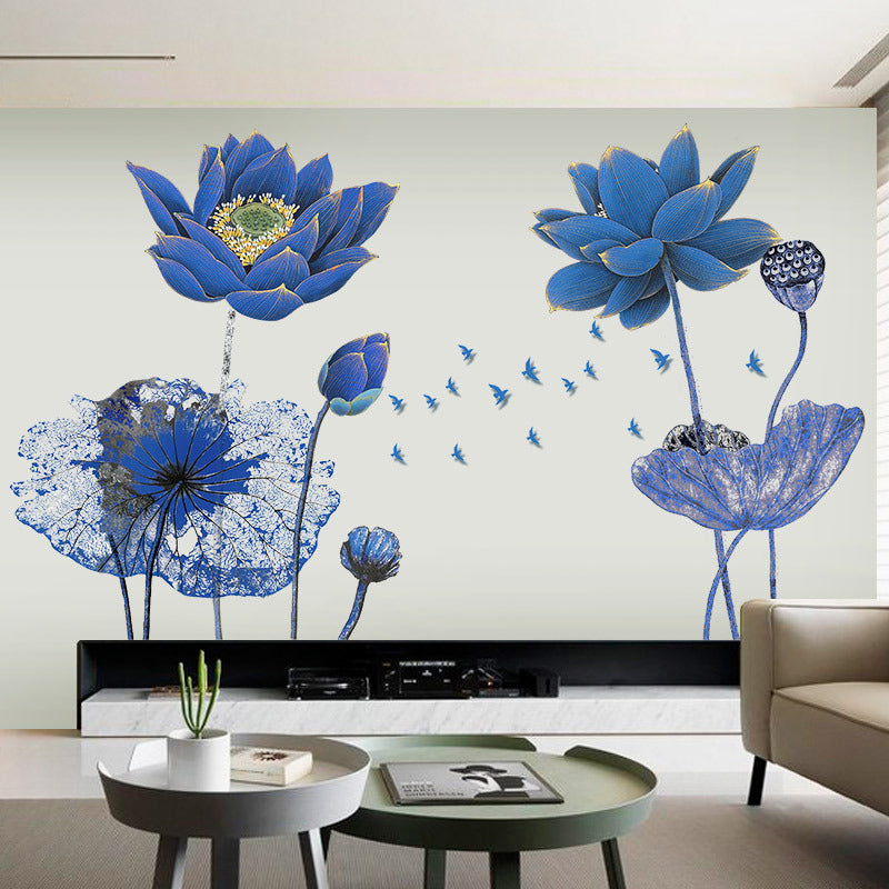 Bedroom room decoration self-adhesive wall decoration