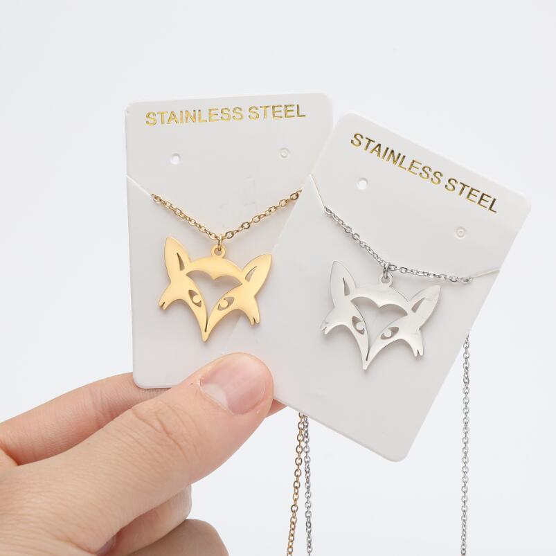 Ins Light Luxury Personality Cute Cartoon Animal Pendant Necklace