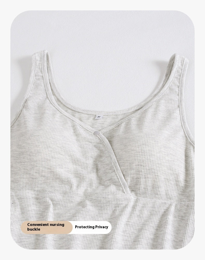 Three-piece breastfeeding Pajamas