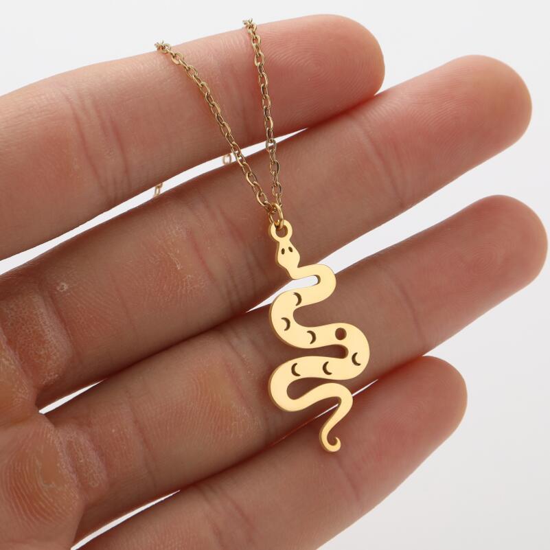 Ins Light Luxury Personality Cute Cartoon Animal Pendant Necklace