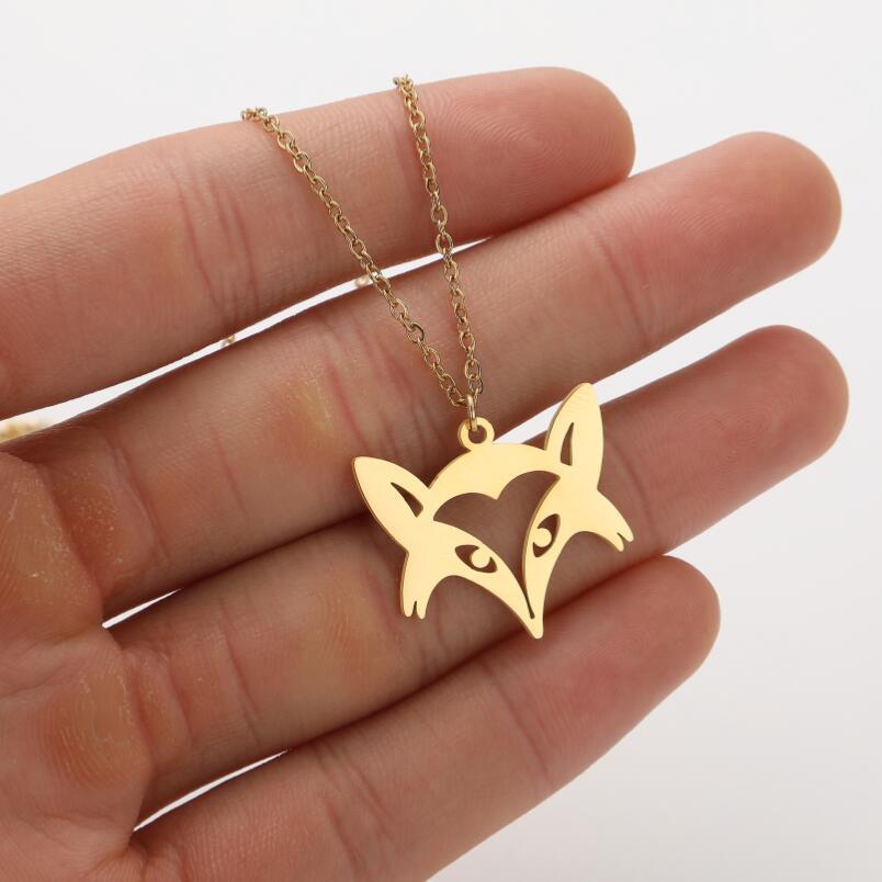 Ins Light Luxury Personality Cute Cartoon Animal Pendant Necklace