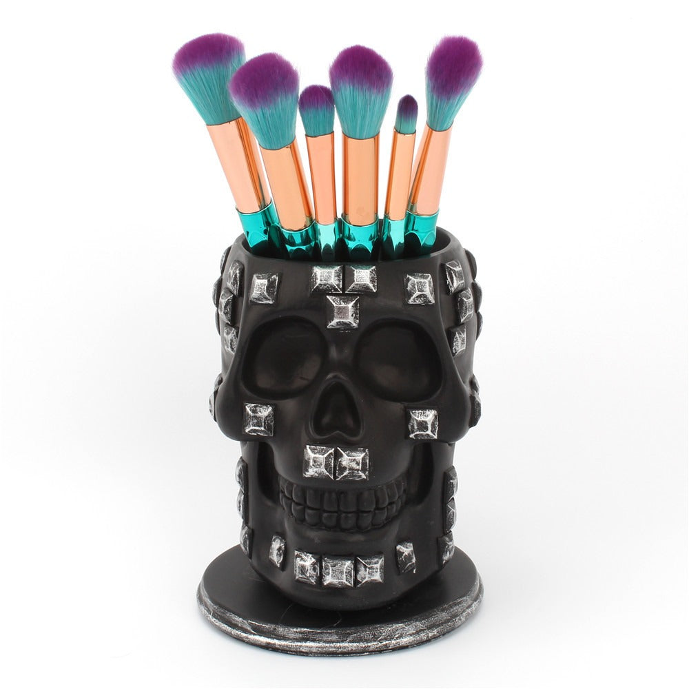 Terrifying Skull Rotating Storage Drum