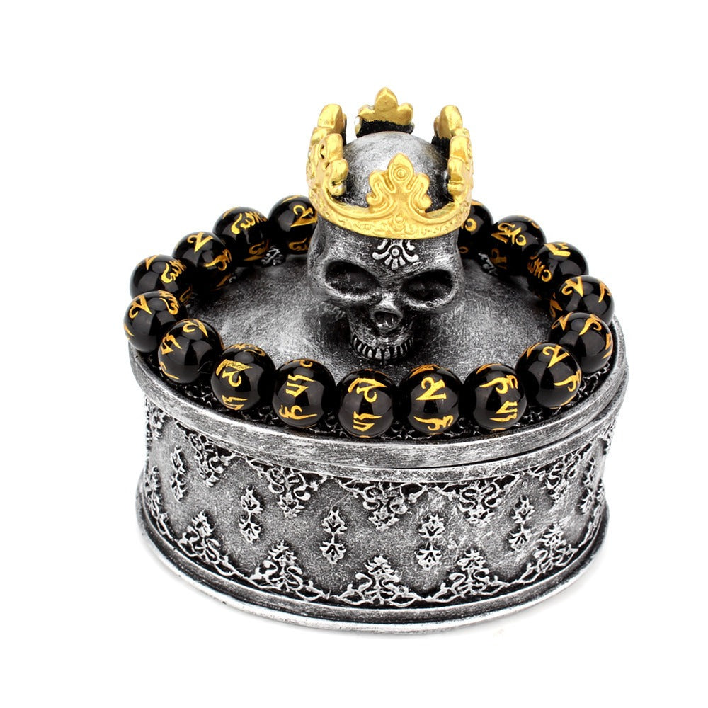 Crown Skull Storage Box