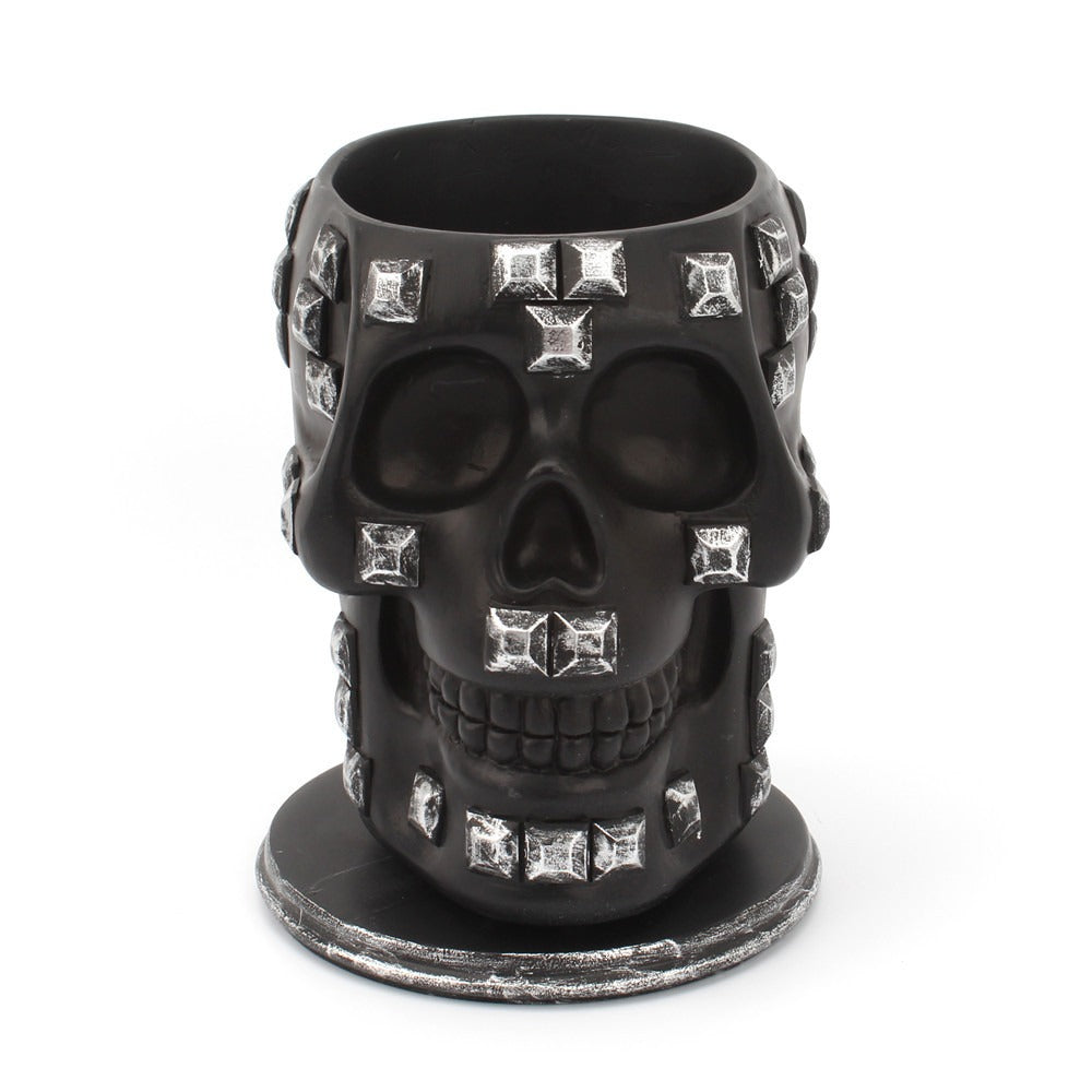 Terrifying Skull Rotating Storage Drum