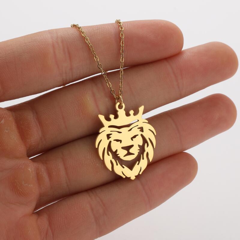 Ins Light Luxury Personality Cute Cartoon Animal Pendant Necklace